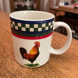 "Ella's Rooster" Coffee Cup Mug by Inter-national Tableworks**
